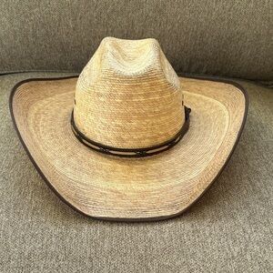 RESISTOL Jason Aldean Amarillo Sky Palm Leaf Cowboy Hat